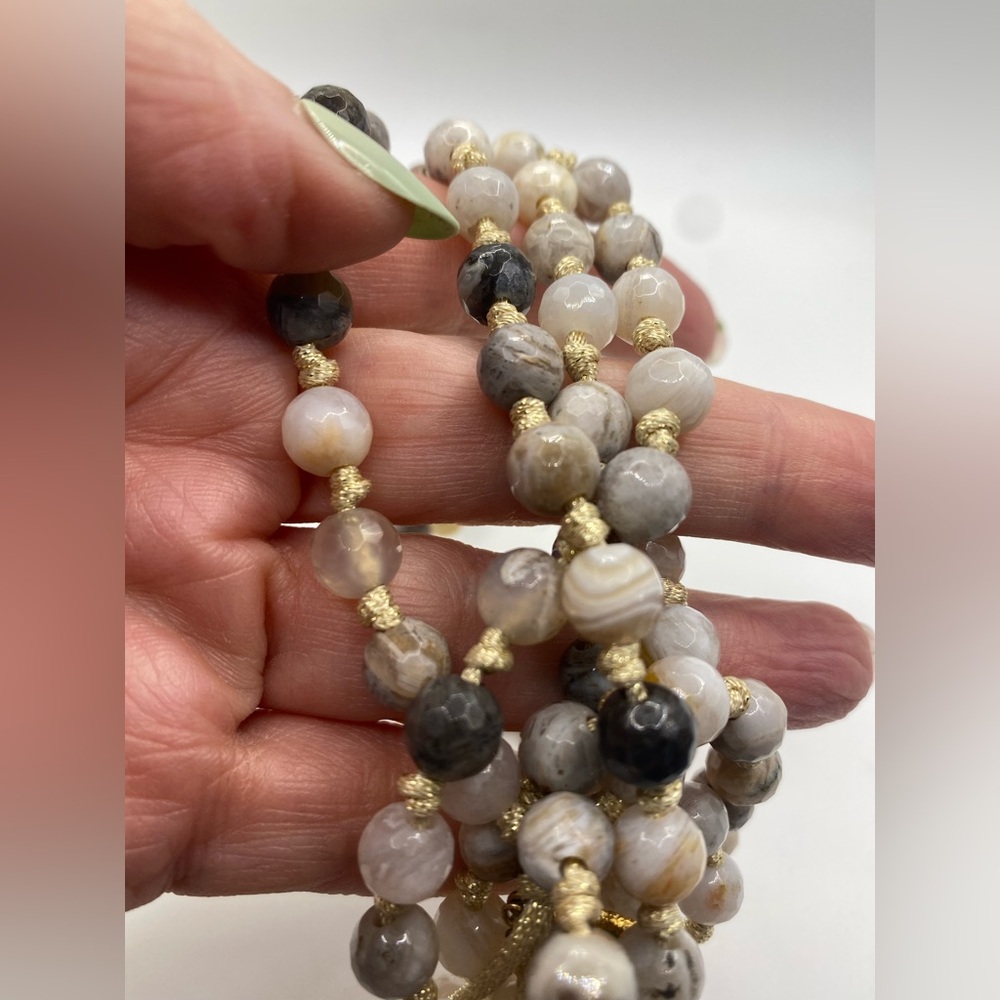 🖤🩶Host Pick🩶🖤 Chan Luu Solar Quartz Charm Opal Necklace - Picture 4 of 17